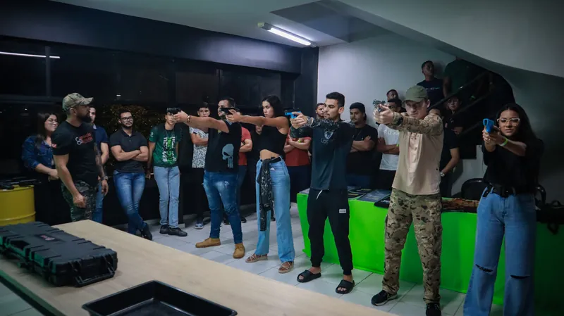 Momento da operação na sede do CPPEM